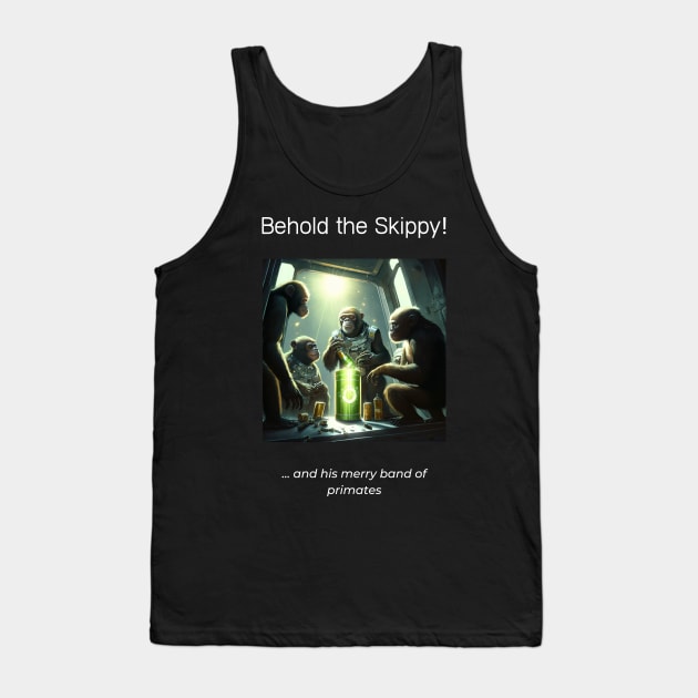 Skippy - Merry Band of Pirates Tank Top by AI-datamancer